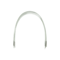 Zahnfarben (weiß) beschichteter NiTi Bogen (Kostenloser Versand)