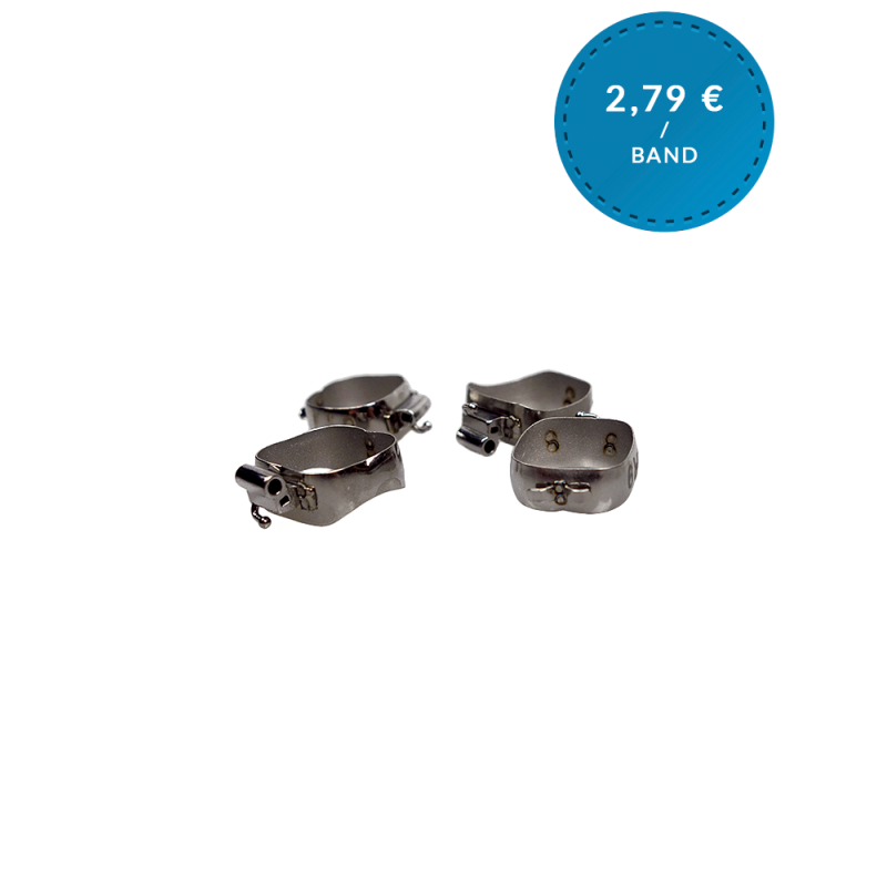 KFO Molarenbänder mit Cleat & Tube (Kostenloser EU Versand)