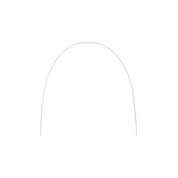 Zahnfarben (weiß) beschichteter NiTi Bogen (Kostenloser Versand)